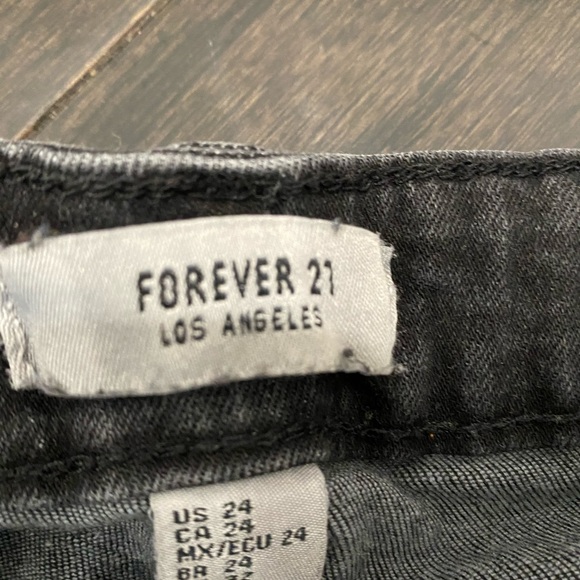 forever 21 black shorts high rise - Picture 5 of 5